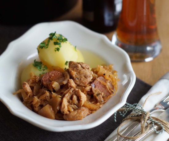 Szegediner Gulasch aus dem Slowcooker