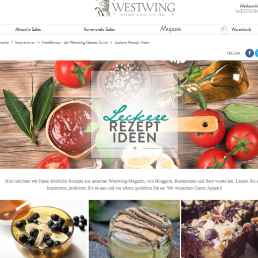 Westwing Genussguide Foodilicious