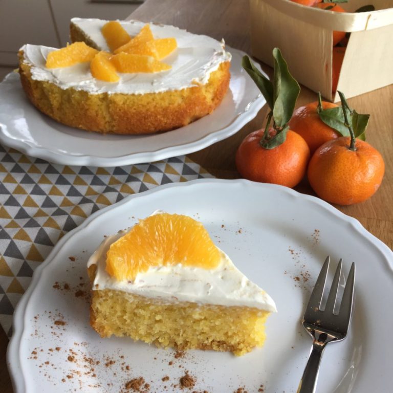 Aus dem Slowcooker: Orangen-Polenta-Kuchen | Langsam kocht besser