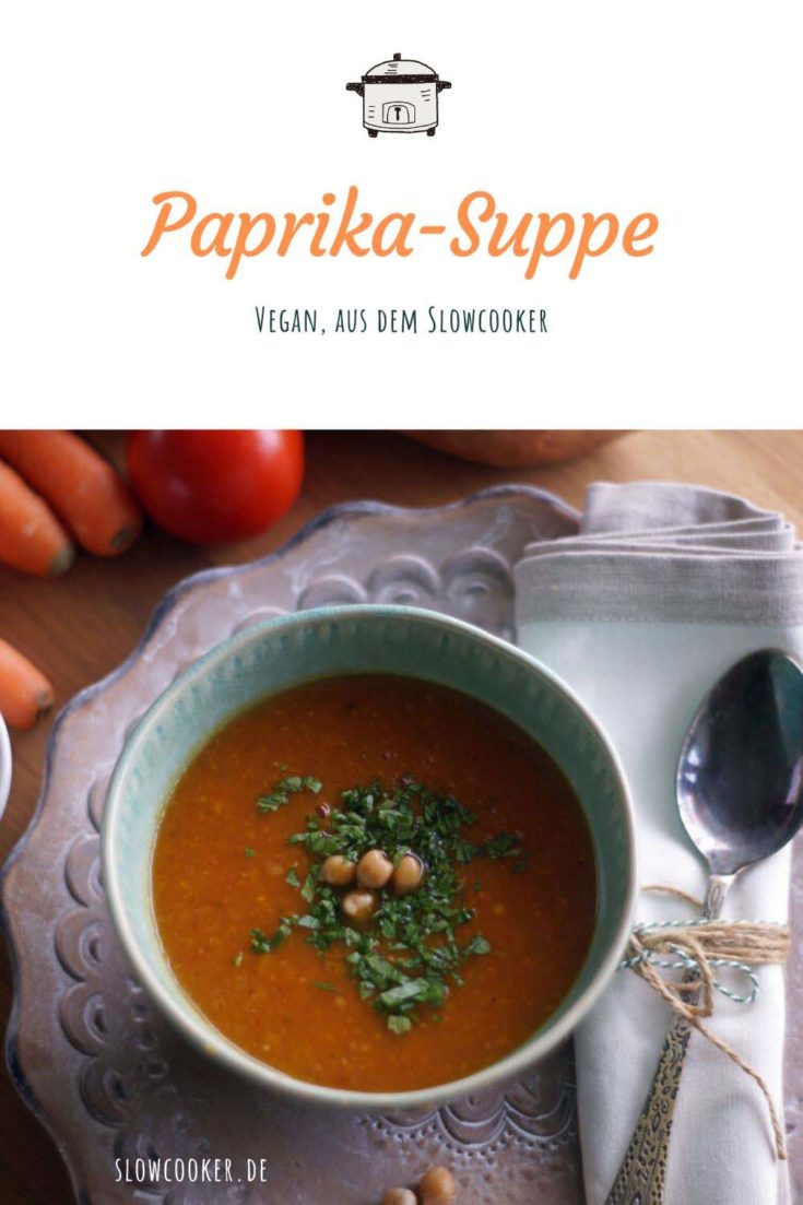 Orientalische Kürbis-Paprika-Suppe | Langsam kocht besser
