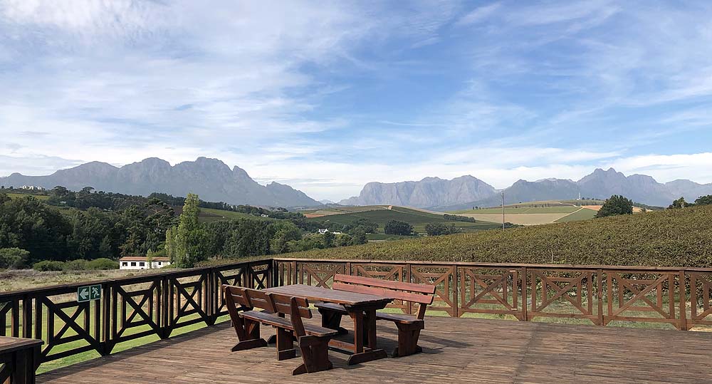 Stellenbosch Weinregion in Südafrika