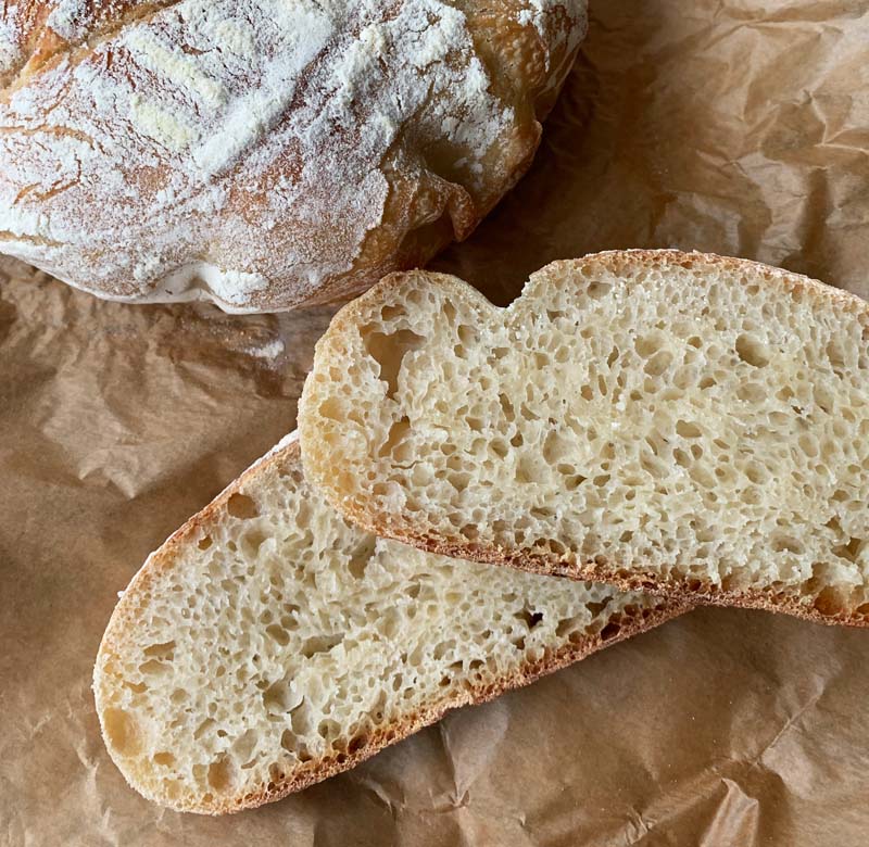 Das Brot für Croque Monsieur