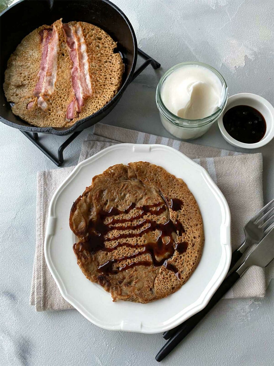 Rezept Buchweizen Pfannkuchen