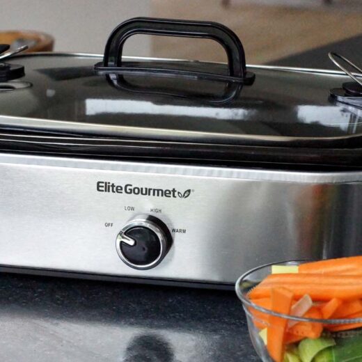 Gerätetest: Elite Gourmet Slowcooker 3,5l in eckig