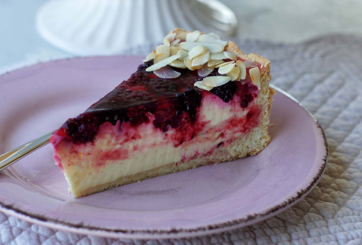 Rezept für Brombeer-Schmandkuchen