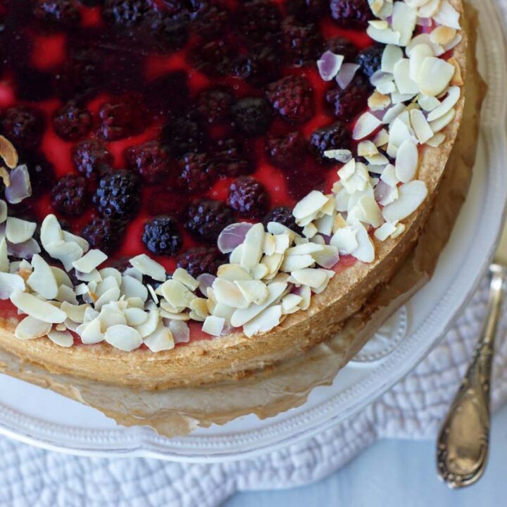 Rezept für Brombeer-Schmandkuchen