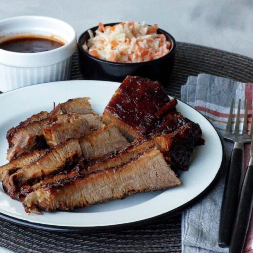 Rezept für BBQ Brisket (Rinderbrust) aus dem Slowcooker