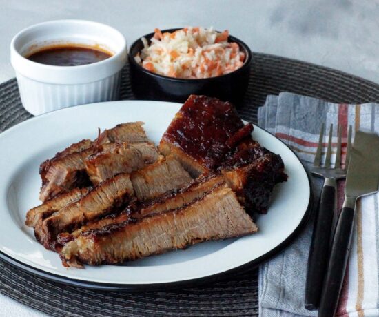 Rezept für BBQ Brisket (Rinderbrust) aus dem Slowcooker